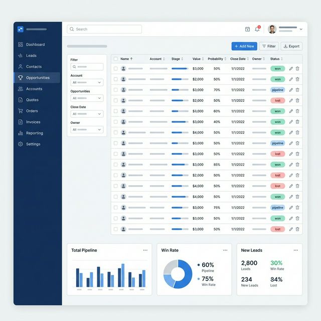 CRM System Project